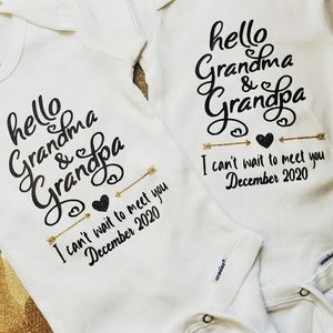 Announcement onesies